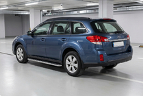 Subaru Outback 2009-2014 Trittbretter Maydos V1 (2 Stk., Aluminium & Edelstahl) Foto 1