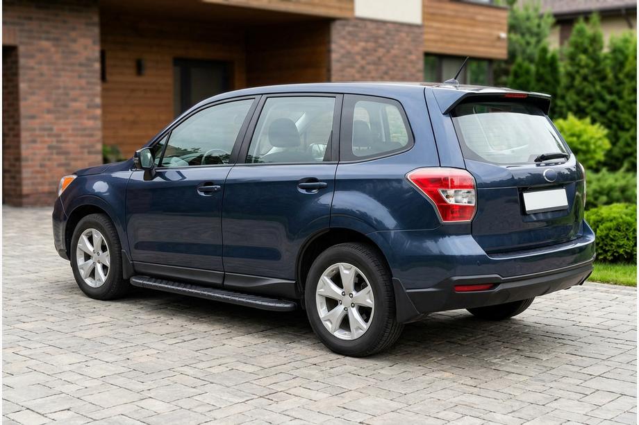 Subaru Forester 2013-2018 Seitenschweller Bosphorus Black (2 Stk., Aluminium) Image