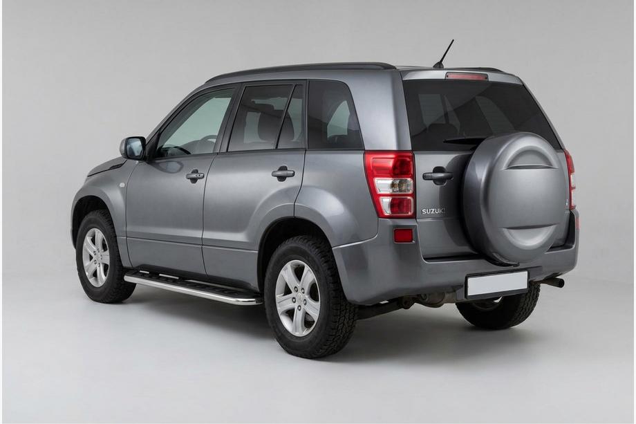Suzuki Grand Vitara 2005-2017 Trittbretter Maydos V1 (2 Stk., Aluminium & Edelstahl) Image