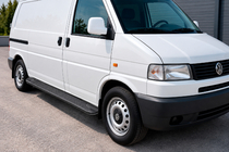 Volkswagen T4 Transporter 1990-2003 Trittbretter Allmond Black (2 Stk., Aluminium) Foto 1