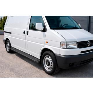 Trittbretter Allmond Black (2 Stk., Aluminium) Volkswagen T4 Transporter 1990-2003 Foto 1