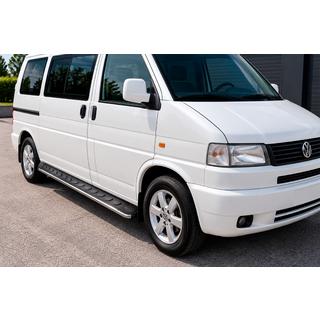 Trittbretter Maydos V1 (2 Stk., Aluminium & Edelstahl) Volkswagen T4 Caravelle/Multivan 1990–2003 Foto 1