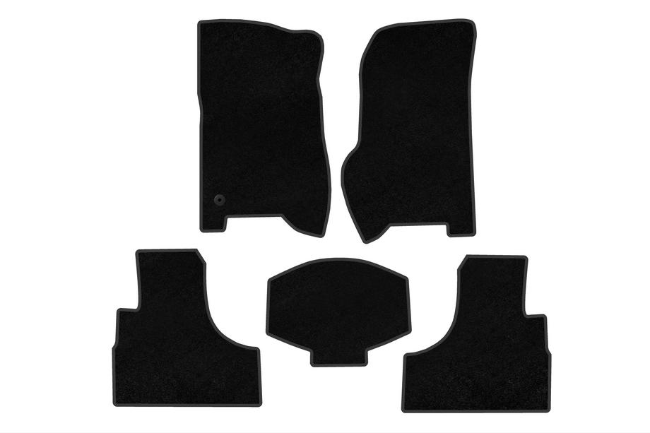 Jeep Cherokee/Liberty 2002-2007 Textil Fußmatten Classic (Schwarz) Foto 1