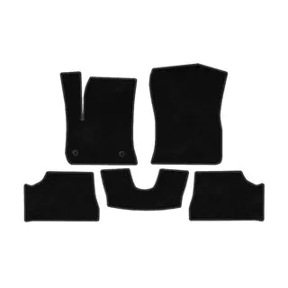 Textil Fußmatten Classic (Schwarz)