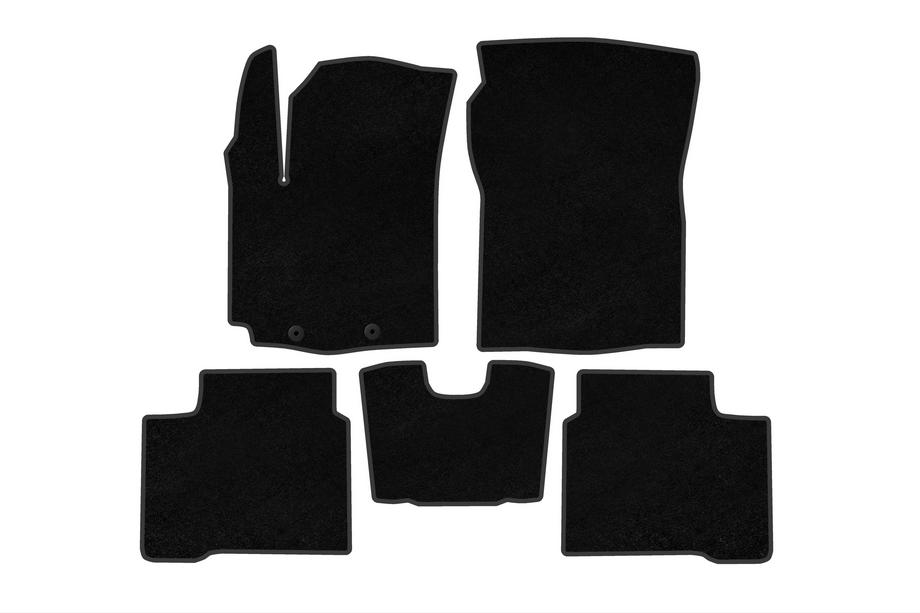 Suzuki Swift 2017-2024 Textil Fußmatten Classic (Schwarz) Image