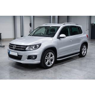 Seitenschweller Tayga Grey (2 Stk., Aluminium) Volkswagen Tiguan 2007-2016 Foto 1