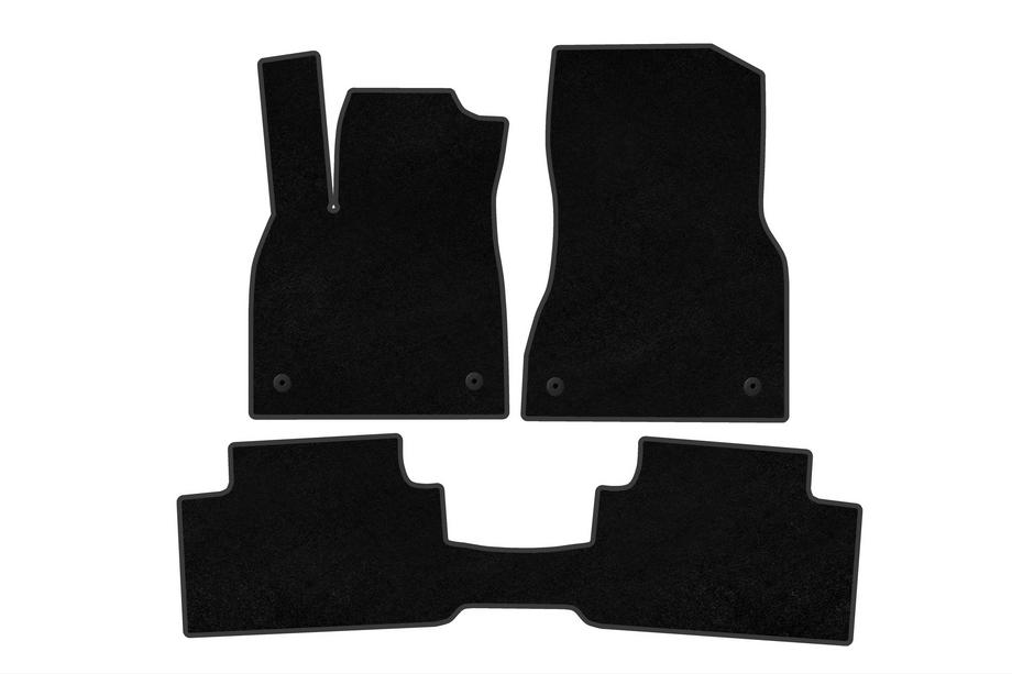 Audi Q6 2022- Textil Fußmatten Premium (Schwarz) Image