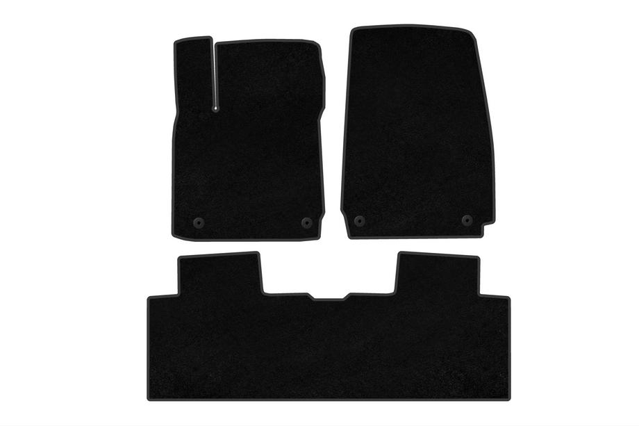 Hyundai Ioniq 6 2022- Textil Fußmatten Premium (Schwarz) Foto 1