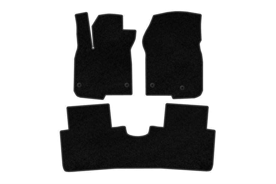 Honda CRV 2022- Textil Fußmatten Premium (Schwarz) Foto 1
