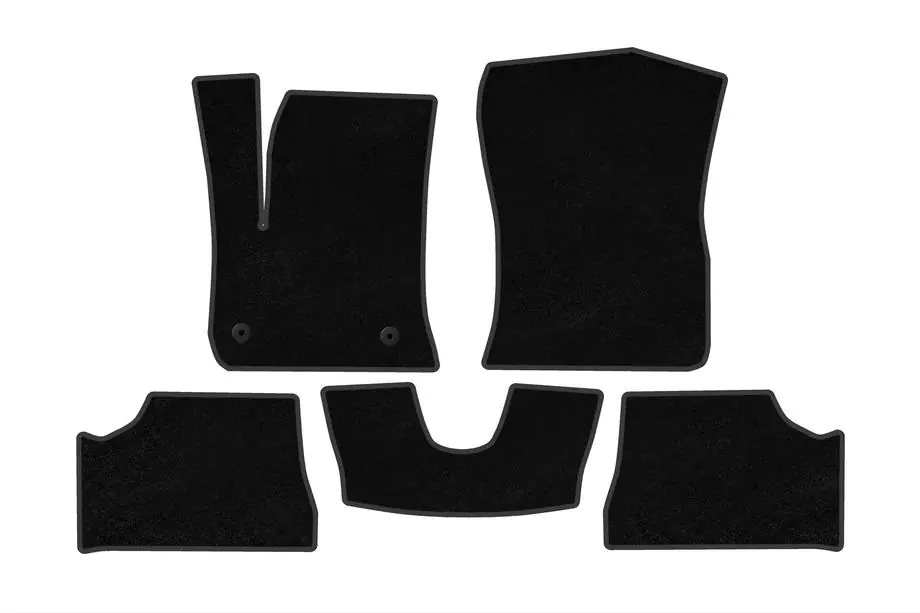 Jeep Avenger 2023- Textil Fußmatten Premium (Schwarz) Image