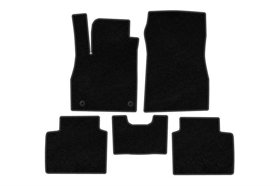 Nissan Micra K14 2016- Textil Fußmatten Premium (Schwarz) Foto 2
