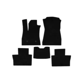 Textil-Fußmatten Premium (Elektro, Schwarz) Foto 2