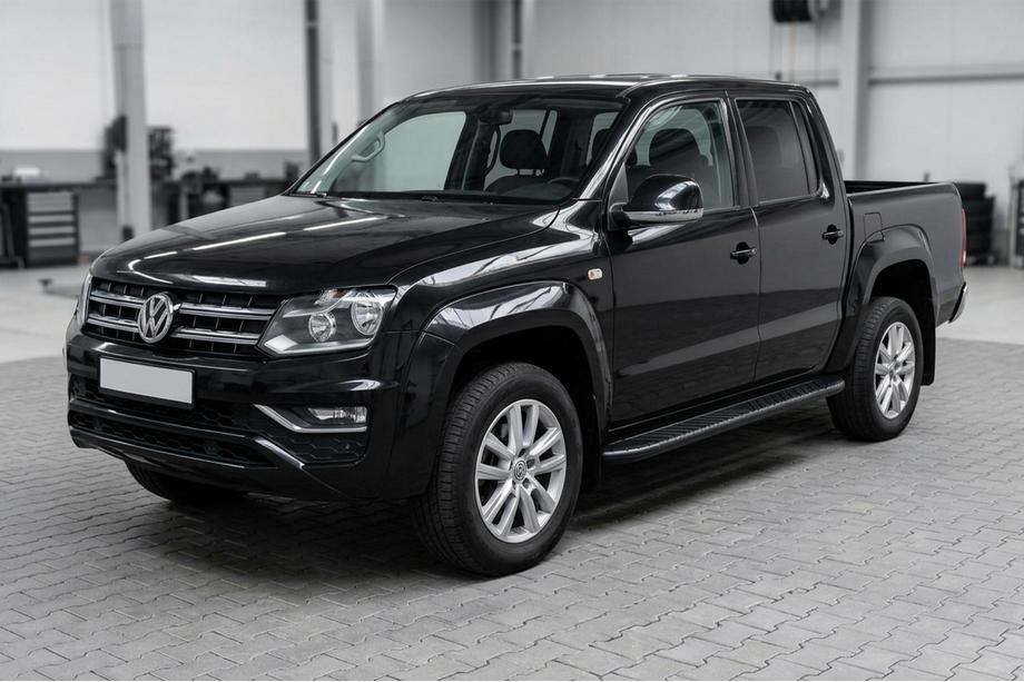 Volkswagen Amarok 2010-2022 Seitenschweller Bosphorus Black (2 Stk., Aluminium) Image