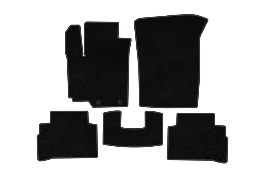 Suzuki Vitara 2015- Textil Fußmatten Premium V2 (Schwarz) Image