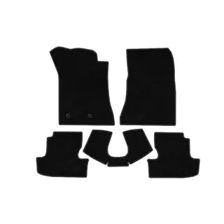Textil Fußmatten Deluxe V2 (Schwarz) Foto 1