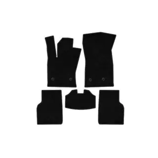 Textil Fußmatten Deluxe (Schwarz) Foto 1
