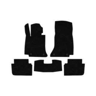 Textil Fußmatten Deluxe (Schwarz) Foto 1
