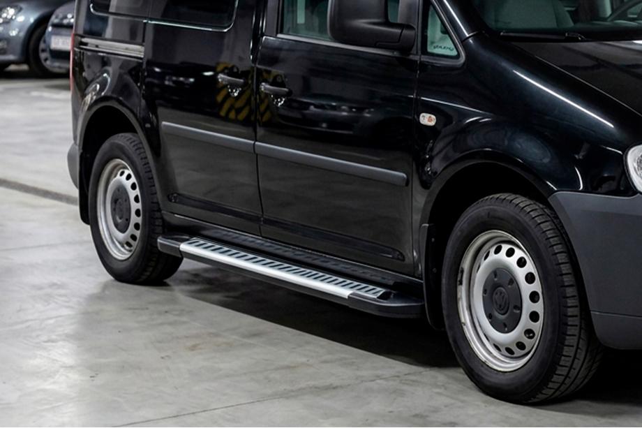 Volkswagen Caddy 2010-2015 Seitenschweller Line (2 Stk., Aluminium) Image
