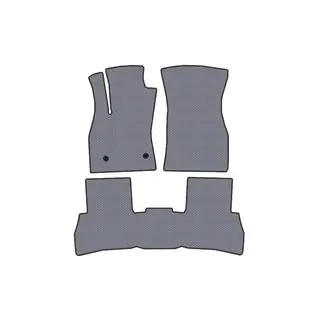Gummifußmatten Carsuit V2 (2010-2015, Grau) Fiat Doblo II 2010-2022 Foto 1