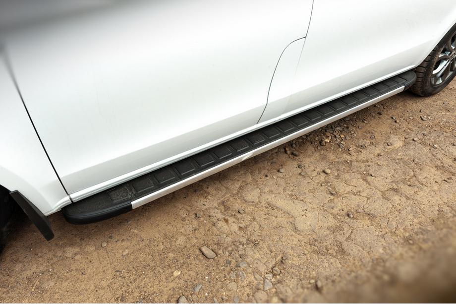 Mercedes Vito/V-class W447 2014- Trittbretter Duru (2 Stk., Aluminium) Lang (ExtraLong) Foto 2