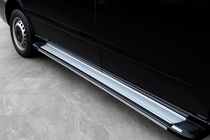 Mercedes Vito/V-class W447 2014- Trittbretter Rainbow (2 Stk., Aluminium) Kurz und Mittel Foto 1