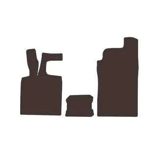 Gummimatten Carsuit (Braun)
