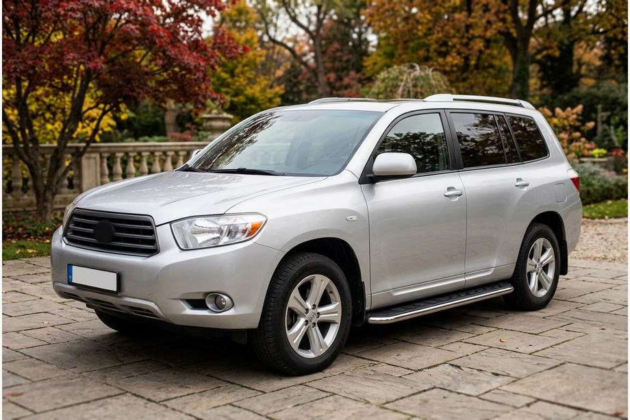 Toyota Highlander 2008-2013 Trittbretter Maydos V1 (2 Stk., Aluminium & Edelstahl) Image