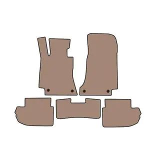 Gummimatten Carsuit (2021-2024, beige) Foto 1
