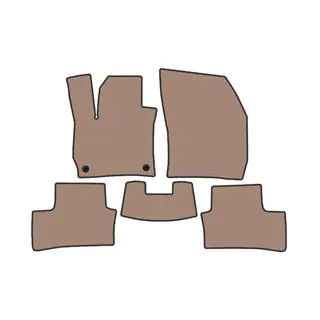 Gummimatten Carsuit (Elektro, Beige) Foto 1