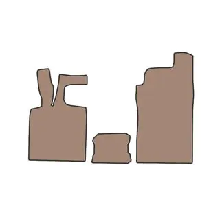 Gummimatten Carsuit (Beige)