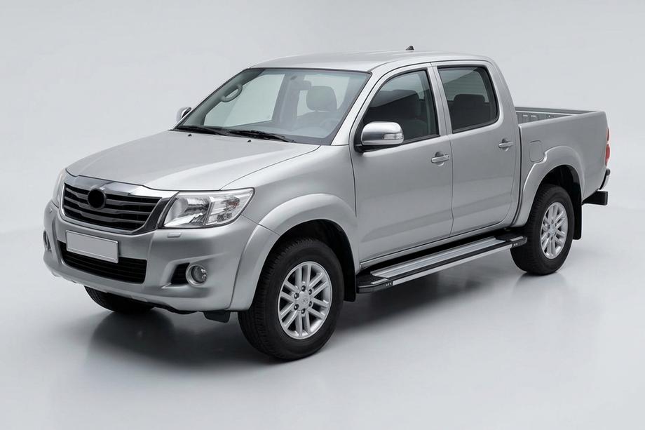Toyota Hilux 2006-2015 Trittbretter Rainbow (2 Stk., Aluminium) Image