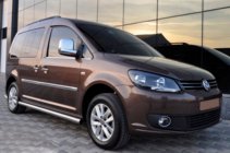 Volkswagen Caddy 2020- Seitliche Rohre BB001 (2 Stk., Edelstahl) Foto 1