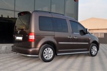 Volkswagen Caddy 2020- Seitliche Rohre BB001 (2 Stk., Edelstahl) Foto 6