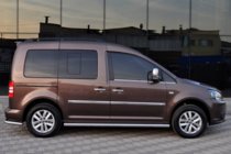 Volkswagen Caddy 2020- Seitliche Rohre BB001 (2 Stk., Edelstahl) Foto 8