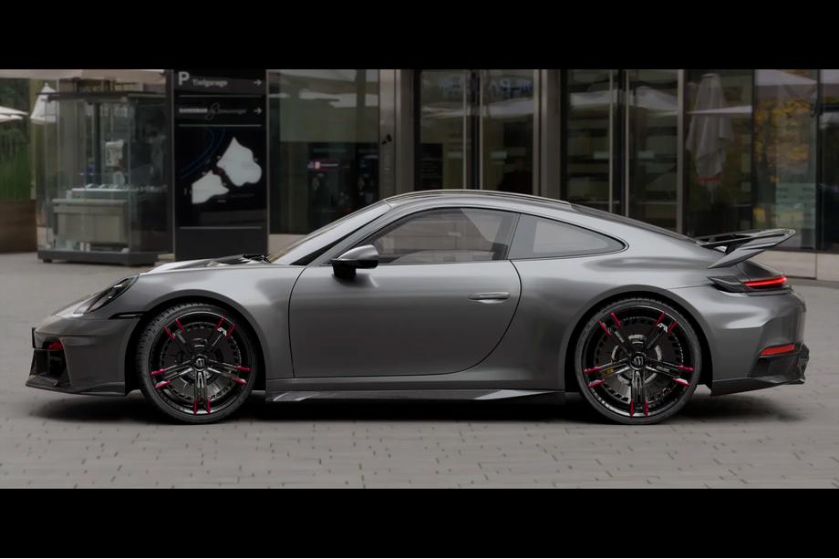 Porsche 911 (992) 2018– LRT-Design Carbon Bodykit (für 2024+) Foto 2