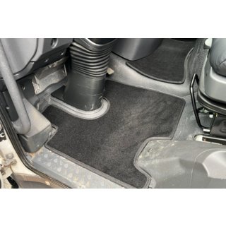 Textil Fußmatten Deluxe (Schwarz) Foto 1