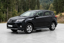 Toyota Rav 4 2013-2018 Trittbretter Rainbow (2 Stk., Aluminium) Foto 1