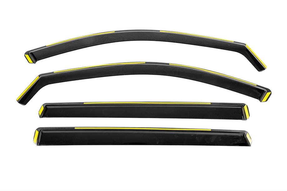 Mazda CX-80 2024– Windabweiser zum Einstecken Niken Luxury (4 Stk) Image