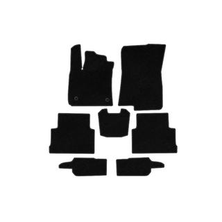 Textil Fußmatten Premium (3 Reihen, Schwarz) Foto 1