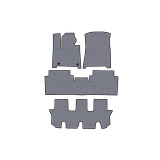 Gummimatten Carsuit (3 Reihen, Grau) Hyundai Santa Fe 5 2023- Foto 1