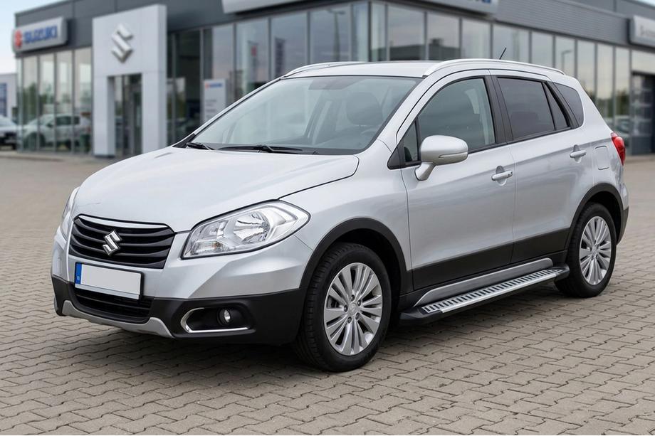 Suzuki SX4 S-Cross 2013-2016 Seitenschweller Line (2 Stk., Aluminium) Image