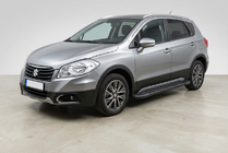 Suzuki SX4 S-Cross 2013-2016 Seitenschweller Bosphorus Black (2 Stk., Aluminium) Foto 1
