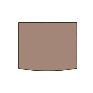 Gummimatte für Kofferraum (Elektro, Beige)