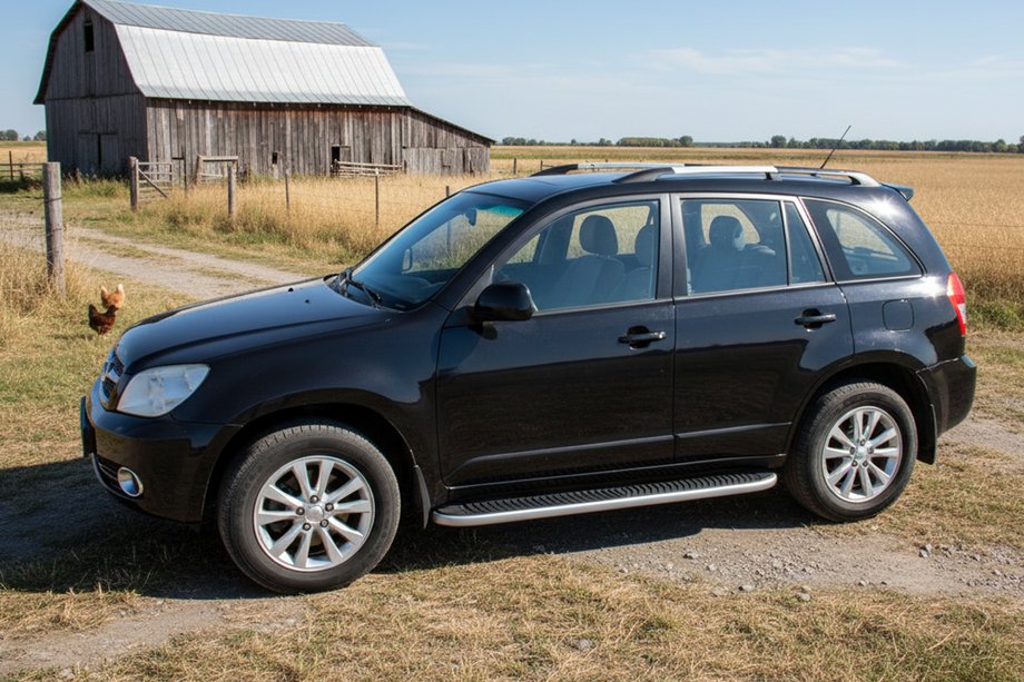 Chery Tiggo 3 2005- Seitenschweller Tayga (2 Stk., Aluminium) Image