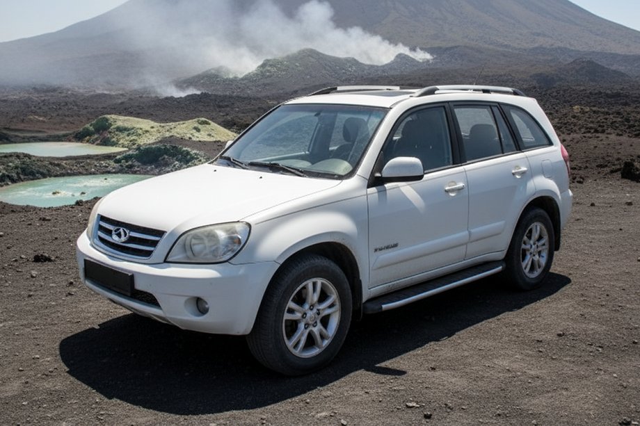 Chery Tiggo 3 2005- Seitenschweller Fullmond (2 Stk., Aluminium) Image