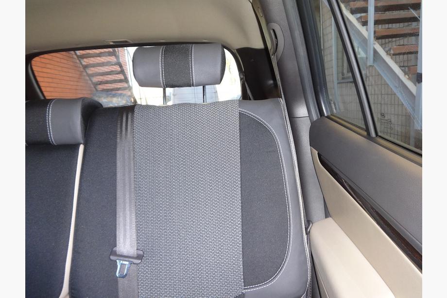 Hyundai Santa Fe 2 2006-2012 Autositzbezüge (Kunstleder↗Stoff, Premium) Foto 12