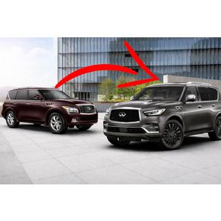 Facelift-Umrüstkit für QX80 2024 Infiniti QX56 2010-2013 Foto 1