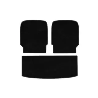 Kofferraummatte Textil Premium V2 (Schwarz)