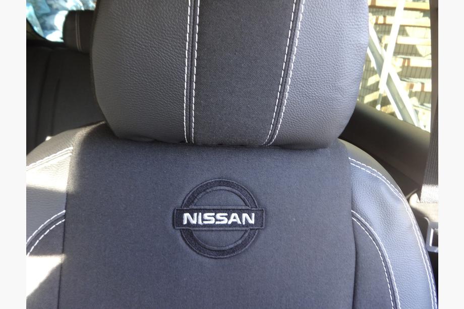 Nissan Qashqai 2014-2021 Autositzbezüge (Kunstleder↗Stoff, Premium) Foto 24