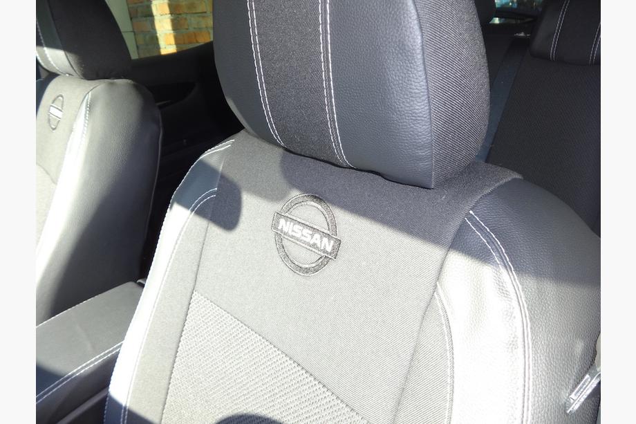 Nissan Qashqai 2014-2021 Autositzbezüge (Kunstleder↗Stoff, Premium) Foto 30